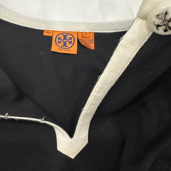 Tory Burch Women's Black Wool Knit Dress Long Sleeve, Size M. - Picture 11 of 13